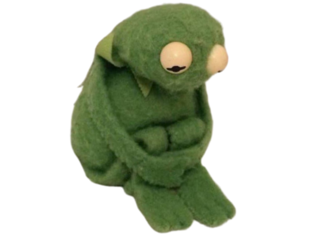 kermit depressif triste sad