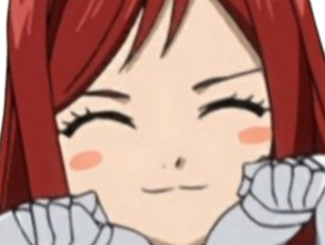 manga anime kj kikoojap erza scarlett fairy tail uwu happy content