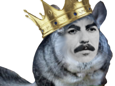 chinchilla george harrison rongeur couronne epiphanie galette roi feve atlantis byatlantis