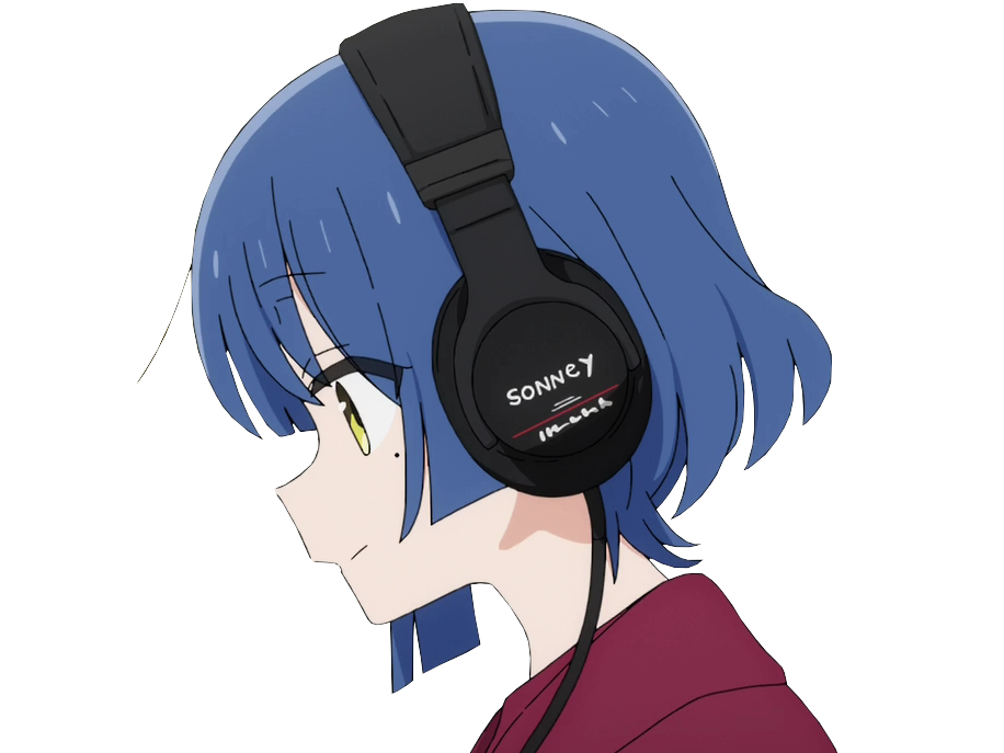 bocchi the rock ryo yamada musique casque
