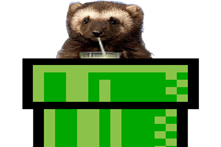 carcajou glouton tuyau