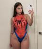 femme-meuf-fille-spiderman-sophie-rain-raiin-selfy