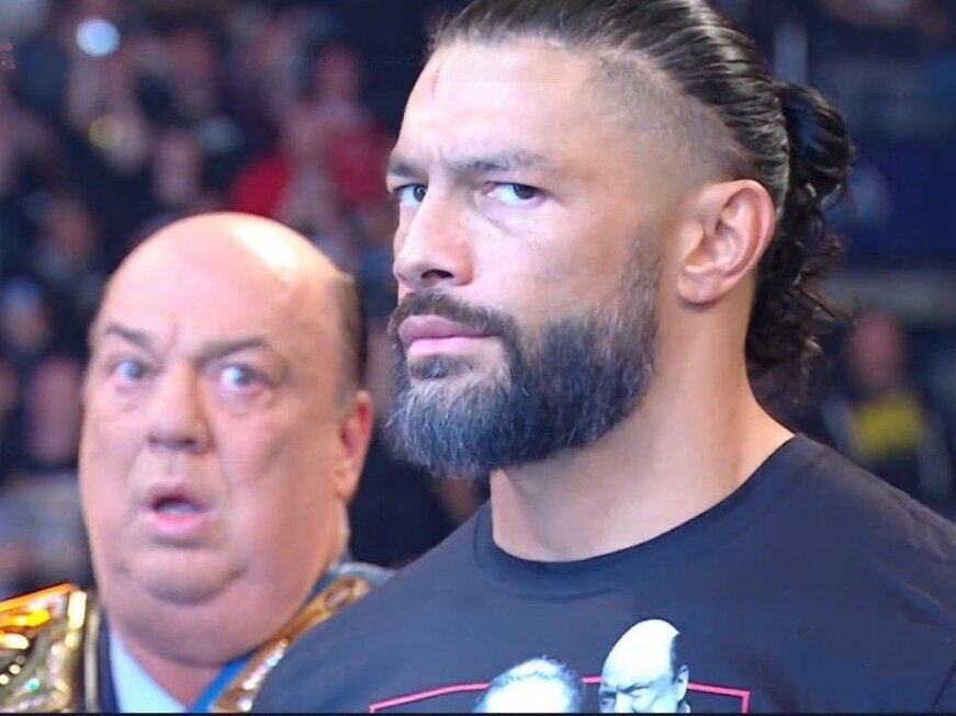 aknowlodge roman reigns romanreigns wwe catch smackdown raw 79 bloodline paul heyman paulheyman wetheones