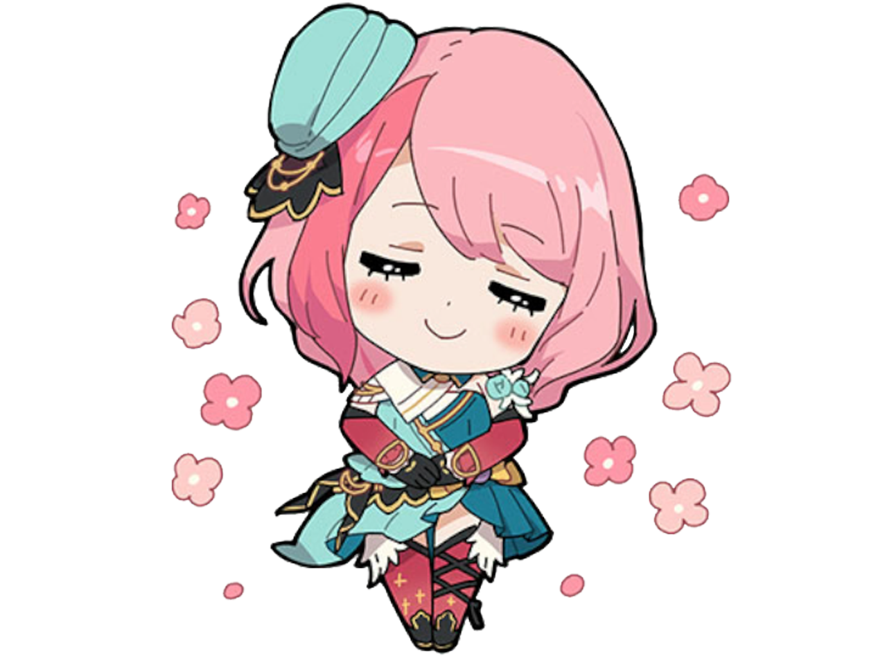tekken chibi sticker alisa happy