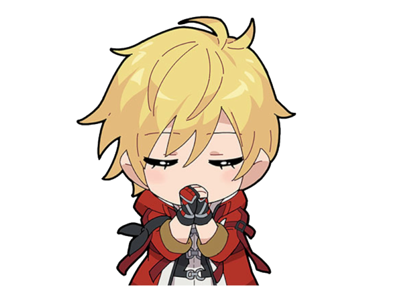tekken chibi sticker leo kliesen pray prie