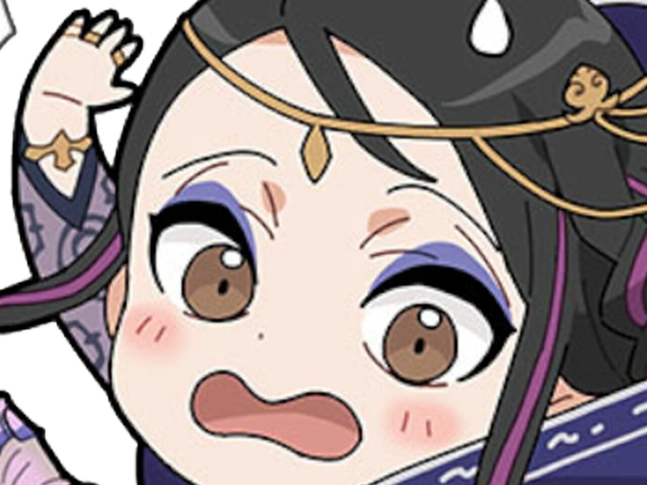 tekken chibi sticker zoom zafina