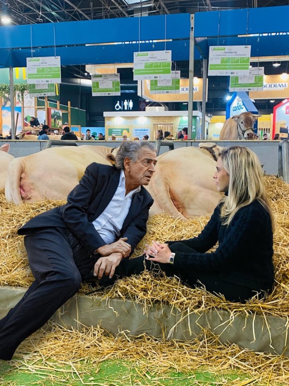 bhl sarah saldmann juif salon agriculture vache meuh goys golem