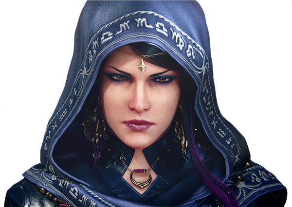 zafina tekken badass meuf belle jolie canon brune femme fatale arabe dark mystic 10 egyptienne