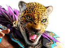 king-tekken-catcheur-choppe-prise-grab-jaguar-rawr-roar-ring-star