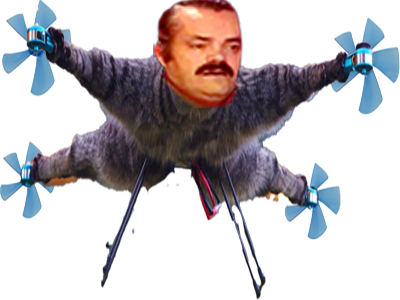 risitas drone chat mort