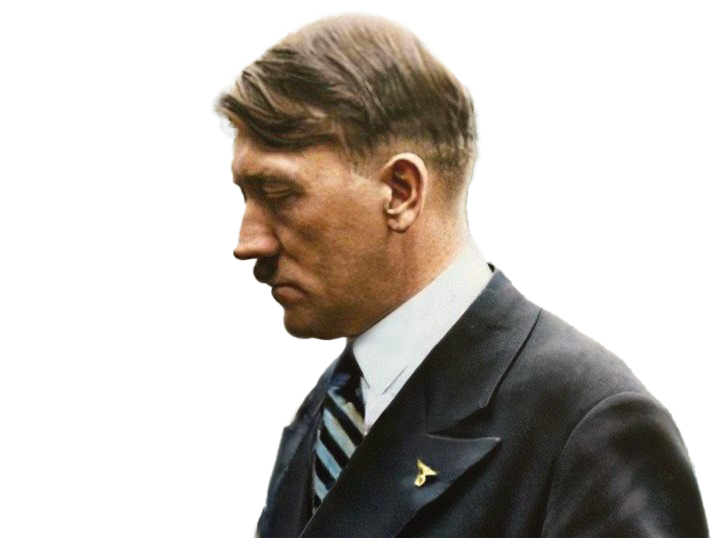 hitler adolf nazi costume bg deter allemand ww2 peintre autrichien