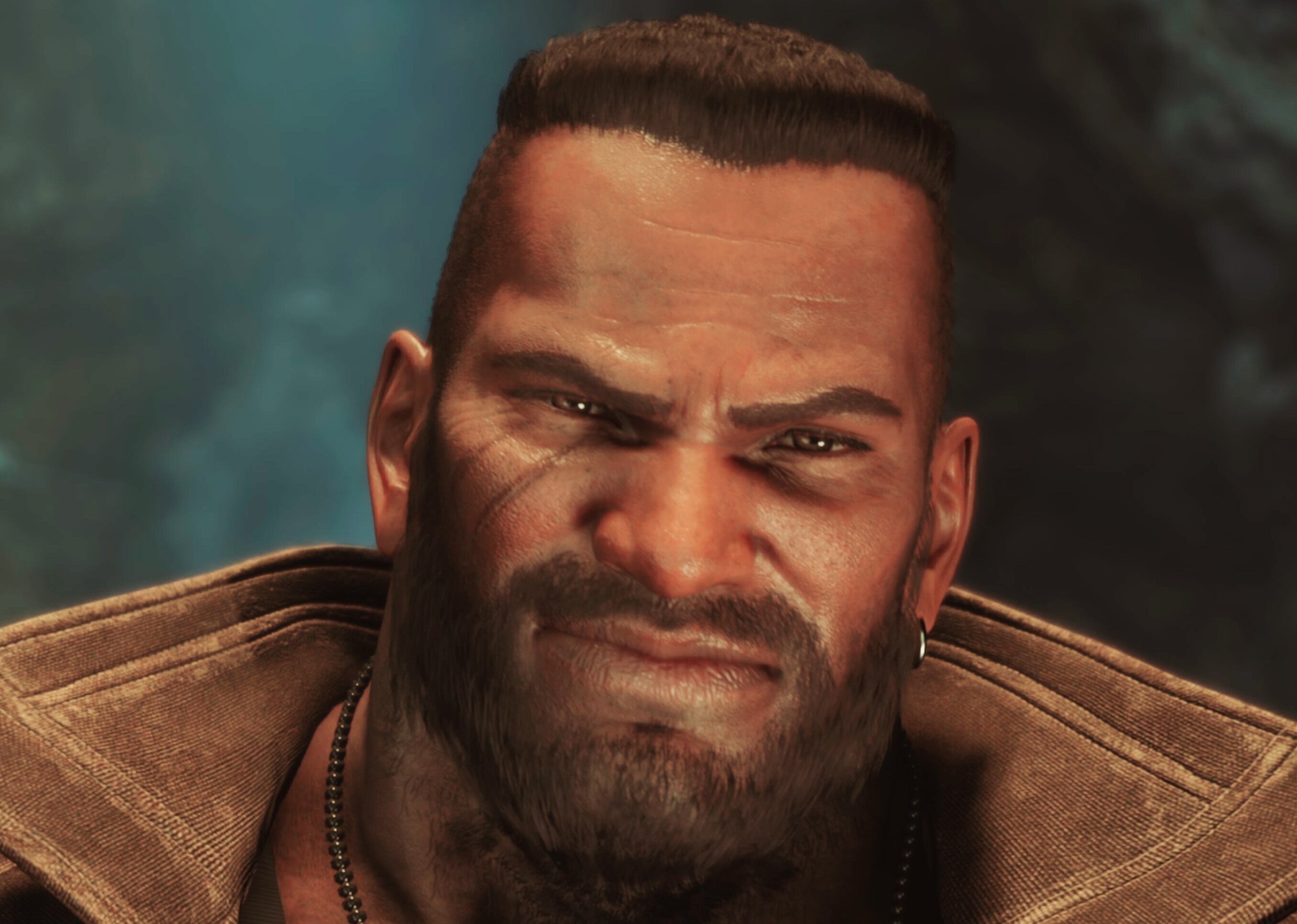 barret sourire