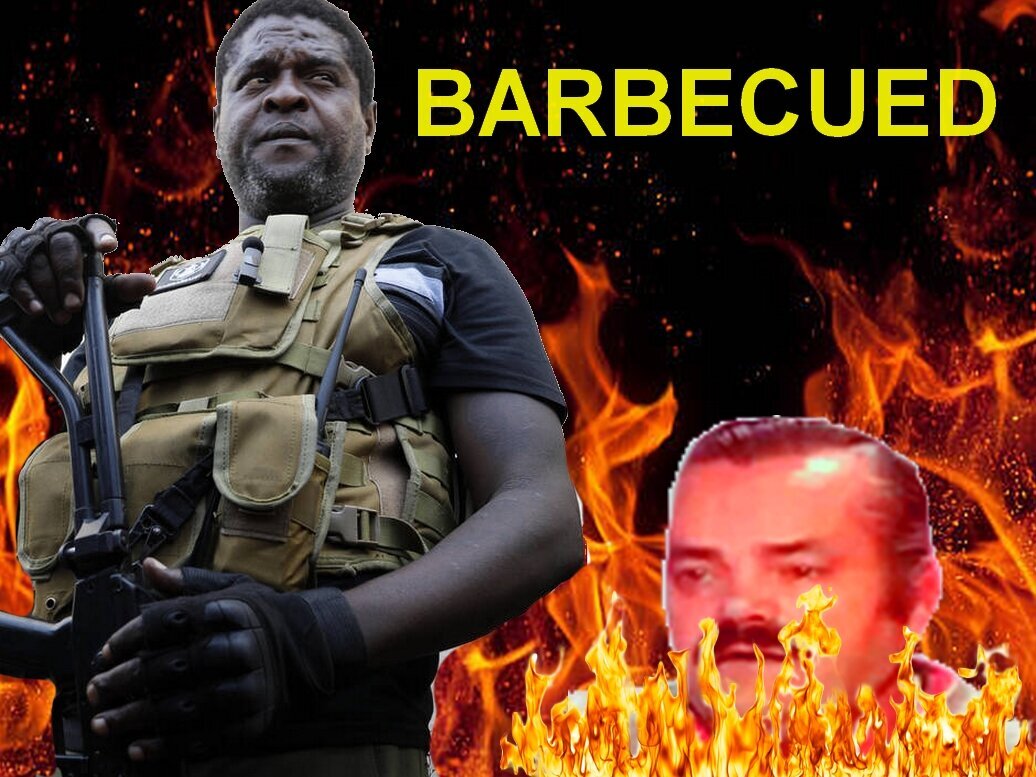 barbecue barbecued haiti jimmy cherizier rebelle actualite haitied gang