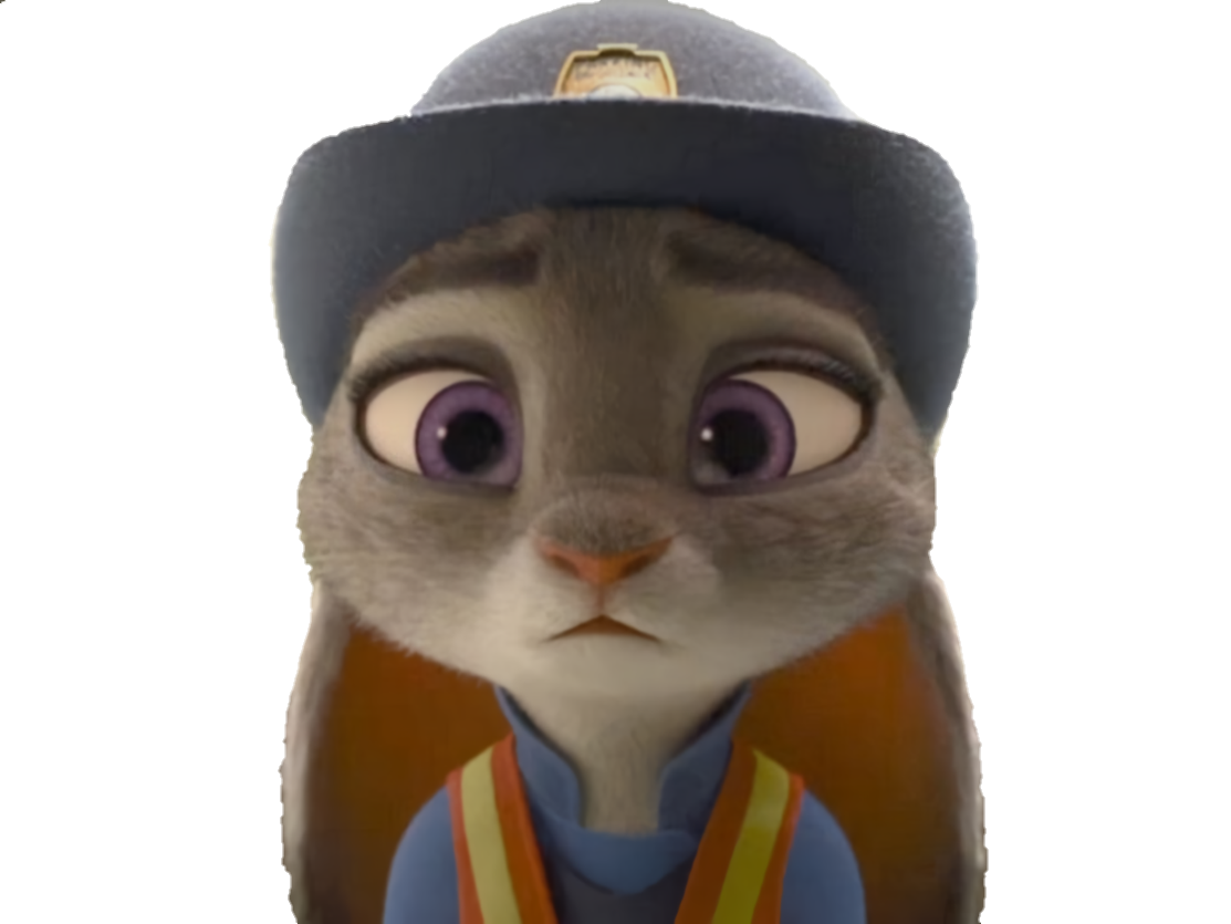 lapin triste casquette