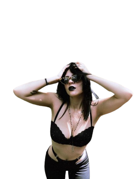 lily trollge gothique gothic goth emo fille girl