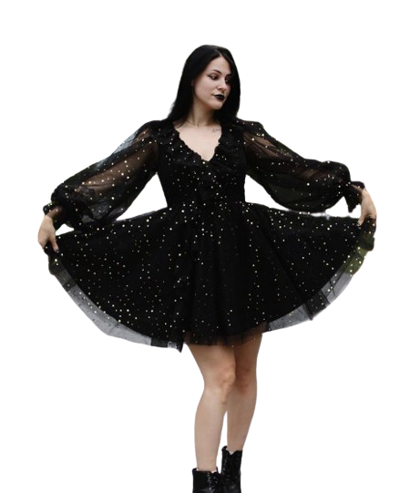 lily trollge gothique gothic goth emo fille girl