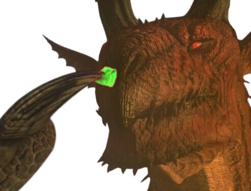 dragon dogma arisen insurge crotte nez goty vert