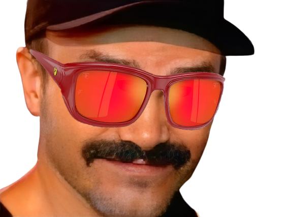 bah voyons t ki hautain ferrari lunette soleil casquette keke vacances vida loca dolce vita