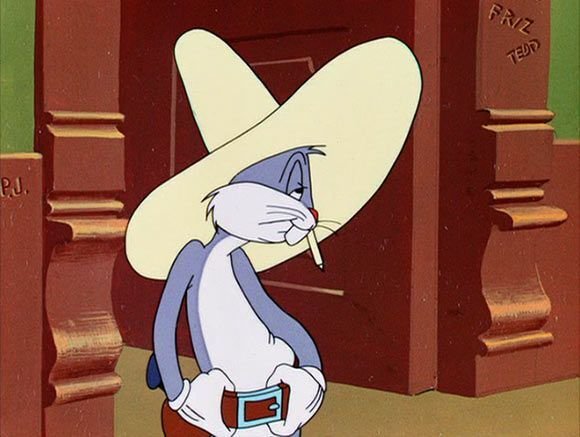 Sticker bugsbunny smug cowboy par Parvati