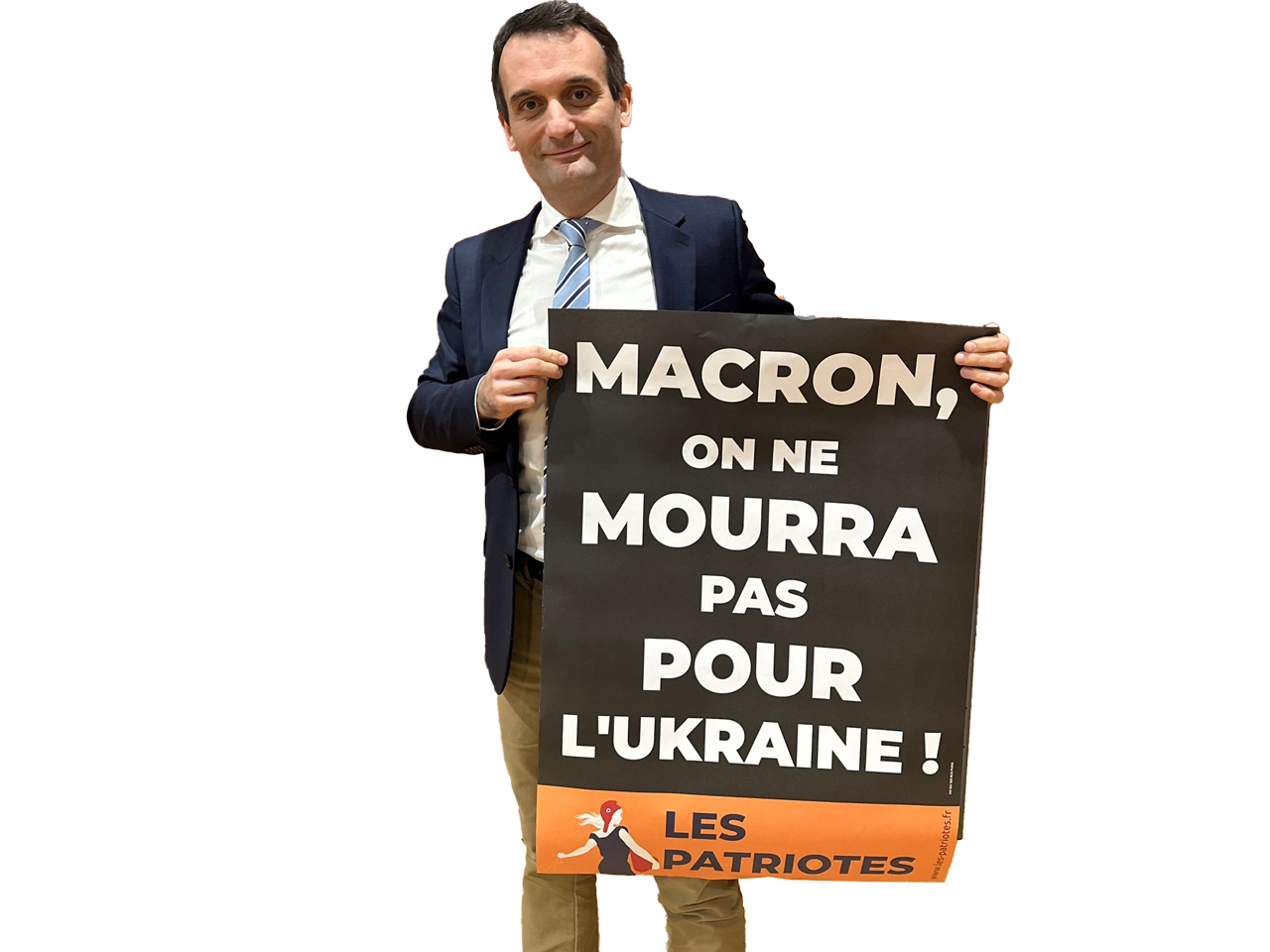 florian philippot p patriotes macron ukraine issou guerre soldat