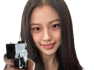 go-min-si-coreenne-actrice-gun-pistolet-regard-demoniaque-diabolique
