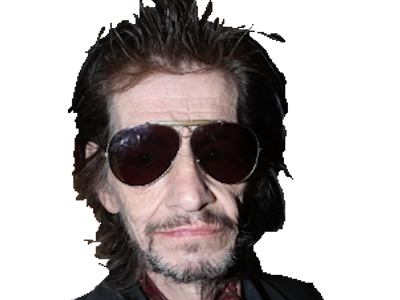 rocker lunettes vieux drogue hippie