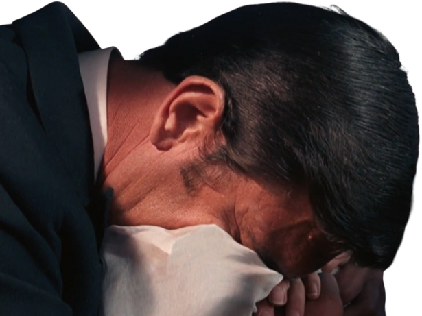 james bond george lazenby pleure