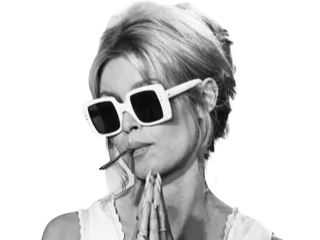 brigitte bardot lunettes prie