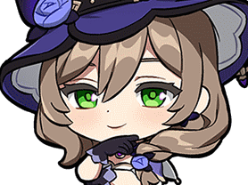 Sticker lisa genshin hoyolab par Coll5