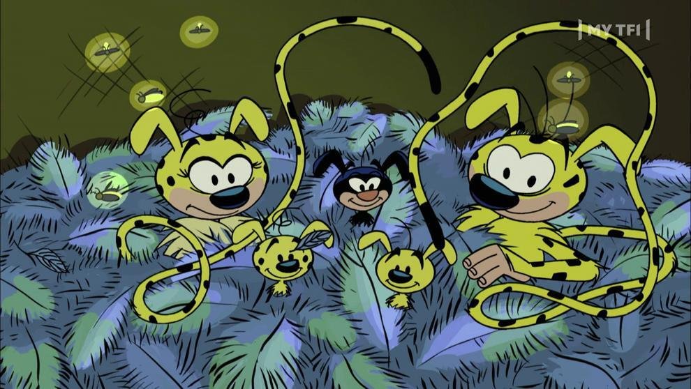 marsupilami jaune animal bd bande dessine