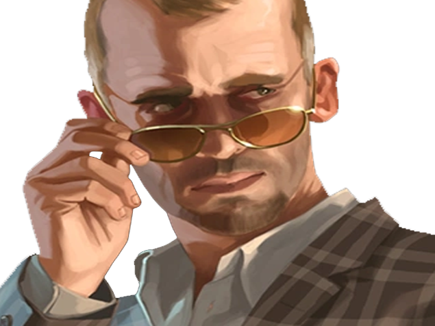 gtaiv gta iv dimitri regard lunette dubitatif jugeur