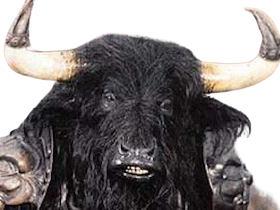 otmin general minotaure monstre mi-homme mi-taureau le monde de narnia la sorciere blanche