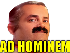 malaise dispose risitas genant tare fou regard travers coter angle ad hominem