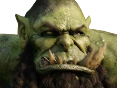 orc male homme fantasy heroic film warcraft