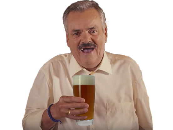 risitas issou biere marlou binouze ayaa chemise dent rire vieux boomer bar pub alcool