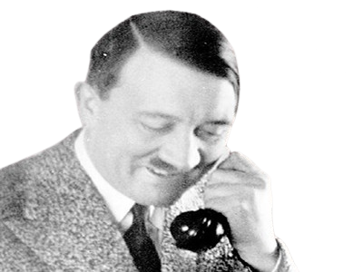 adolf hitler telephone nazi ns reich allemand