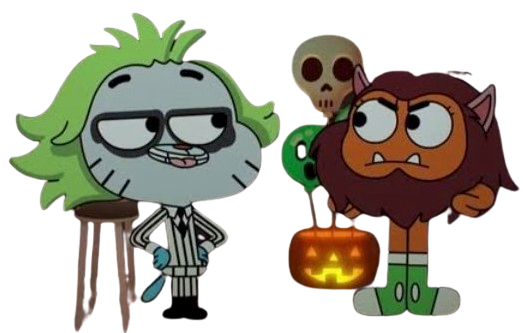 halloween costume deguise deguisement monstre filme horreur gumball darwin citrouille crane beetle juice loup garou