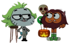 halloween-costume-deguise-deguisement-monstre-filme-horreur-gumball-darwin-citrouille-crane-beetle-juice-loup-garou