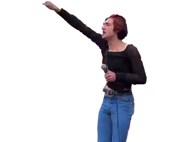 trans trav nazi salut paris republique gaucho manif manifestation gauche gauchiste