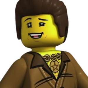 ninjago dareth ninja brun marron elvis presley jaune lego champion arts art martiaux bg chad