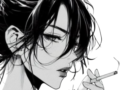 femme cigarette manga