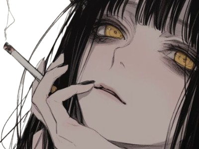 femme cigarette manga