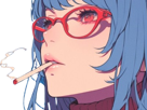 femme-cigarette-manga