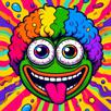 pepe-the-frog-fou-perruque-couleur-drogue-multicolore-progres-heureux-exciter-pro-lgbt-langue
