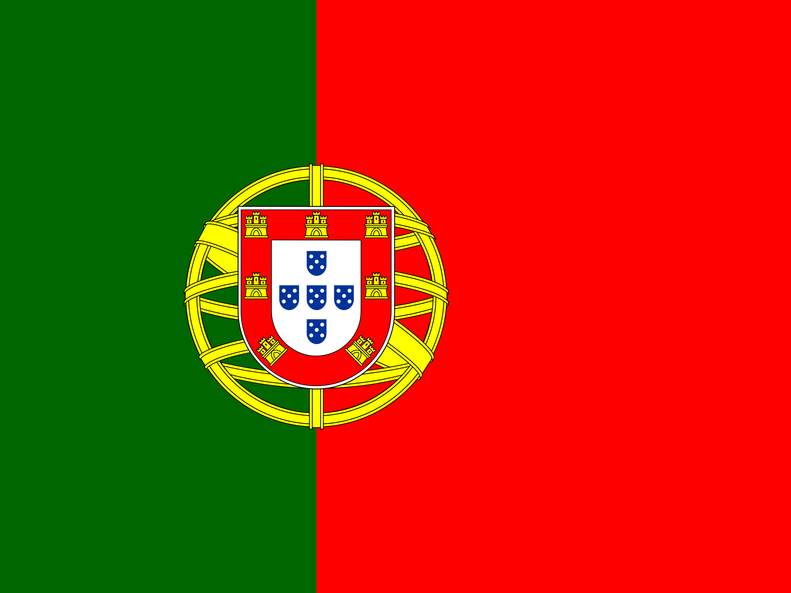 portugal drapeau bandeira verde-rubra quinas portuguesa nacional flag