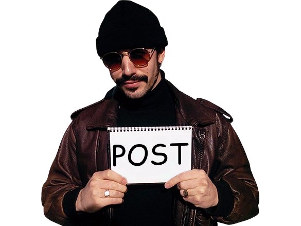 dabeull post affiche bonnet lunettes