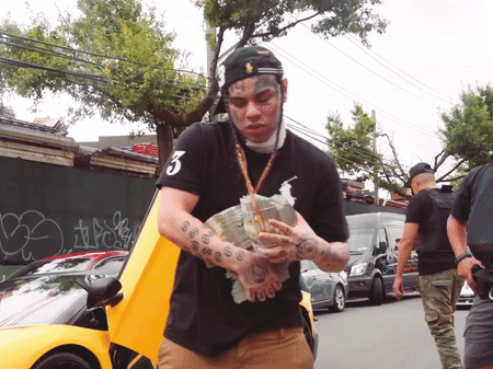 6ix9ine tekashi 69 punani nasty yeah gif