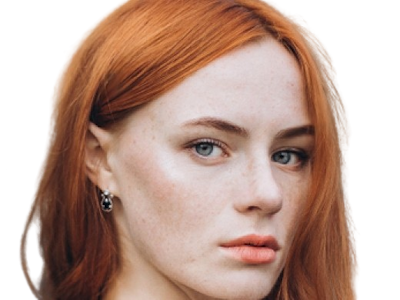 femme fille rousse banque image libre de droit