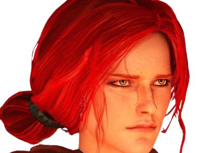 triss merigold the witcher 3 rousse femme magicienne jeu video goty