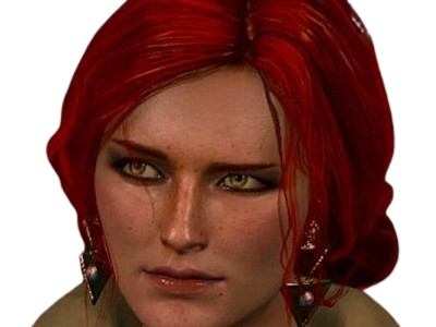 triss merigold the witcher 3 rousse femme magicienne jeu video goty